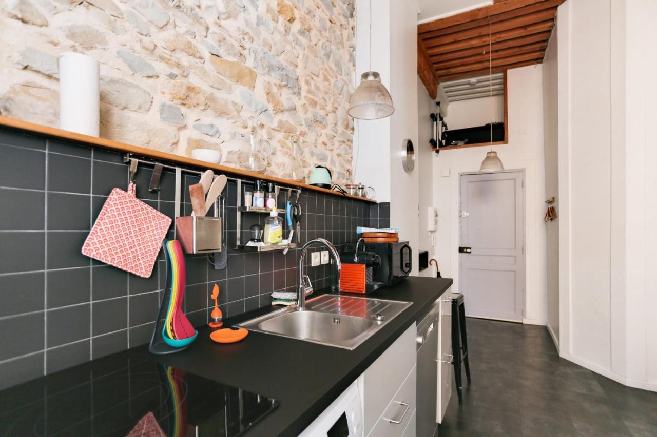 Guestready - Charmant Loft Croix-Paquet Pour 2 Apartment Lyon Ngoại thất bức ảnh